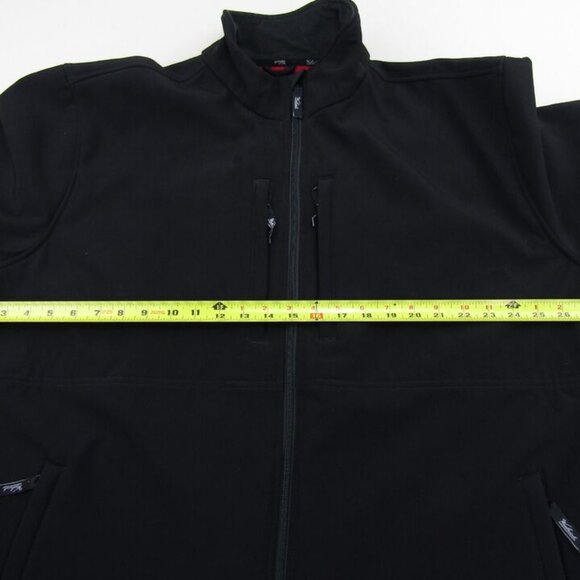 Woolrich Elite Series Jacket Mens Size 2XL Black Full Zipper Plaid Lined - Picture 2 of 6